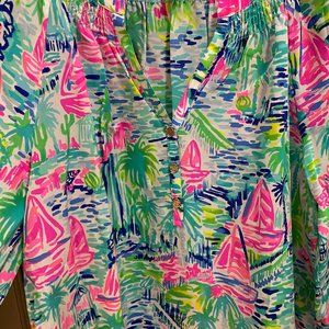 Lilly Pulitzer Elsa in Salt In The Air Size Large